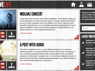 theme wordress creativeLife 3